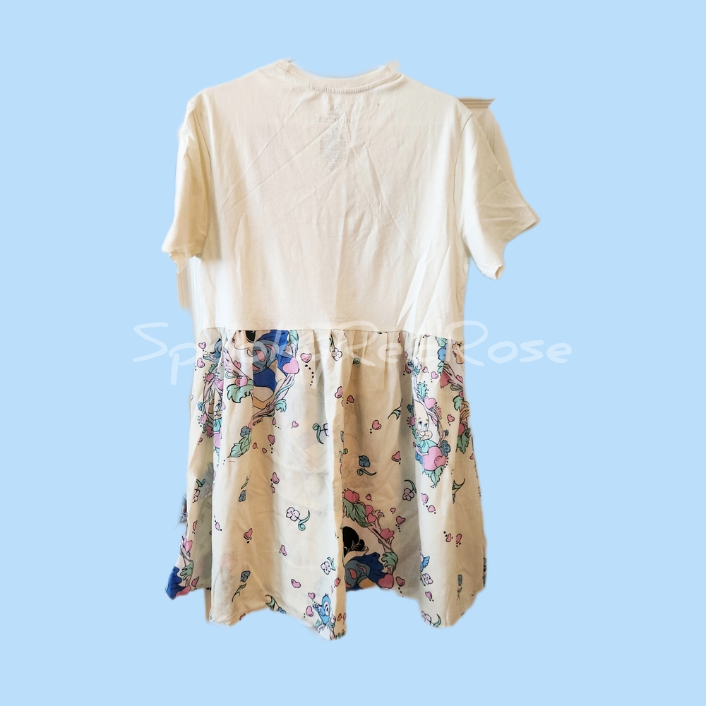 Snow White Graphic Midi Dress - Cream - Picture 2 of 3